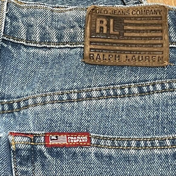 Ralph Lauren Front Slit Denim Skirt Size 4 - Picture 12 of 14